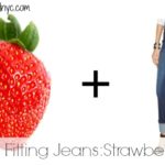 Dress For Your Body Shape: Strawberry Denim Style!