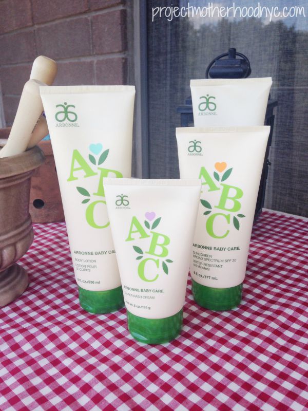 arbonne baby care