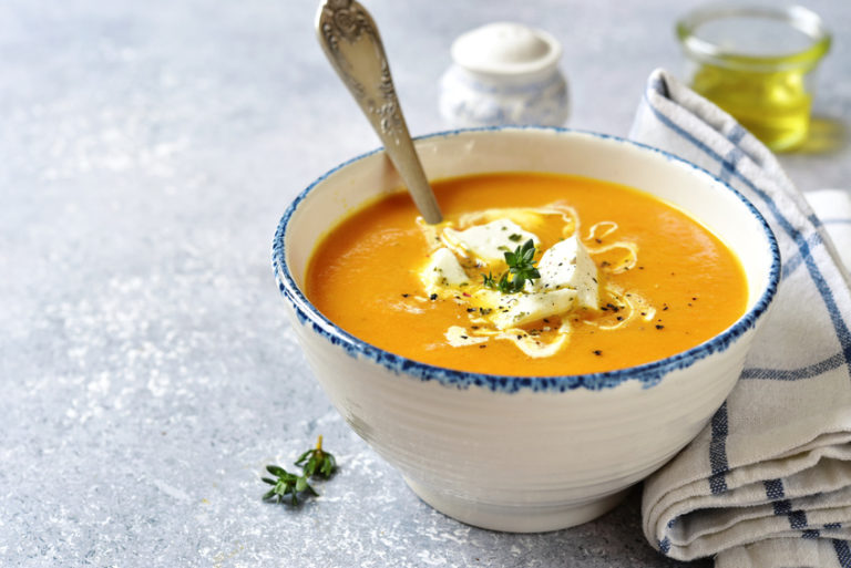 Skinny Soup Recipe: Butternut Squash and Carrot