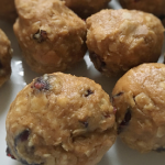 Easy No Bake Energy Bites Recipe: Cranberry Oatmeal