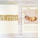 The Most Beautiful Birth Announcements {Giveaway}
