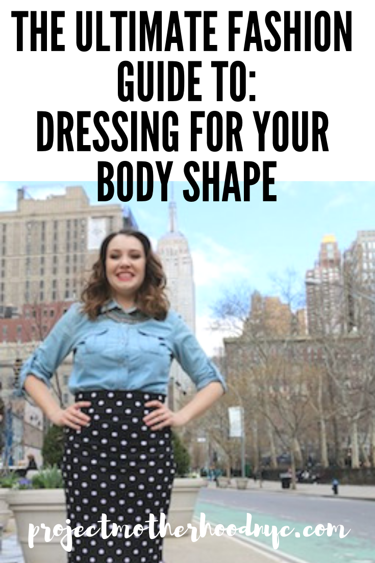 dressing for your body shape new pin - Project Motherhood