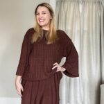 Cozy Brown Sweater Set For Winter Style