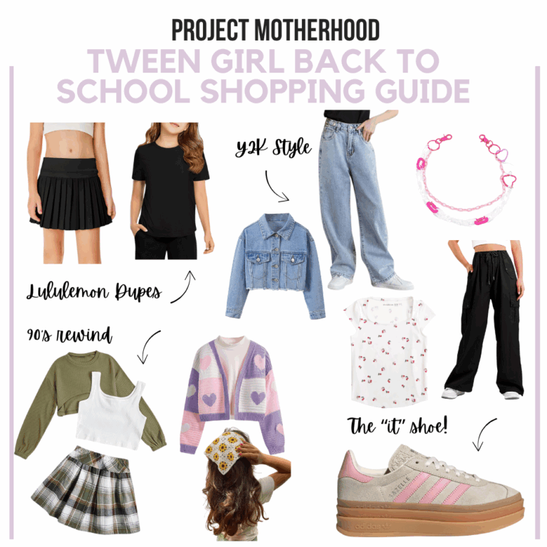 Tween Girls 2025 Back to School Shopping Guide