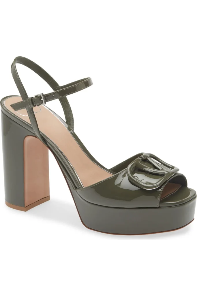 Valentino Garavani VLOGO Signature Platform Sandal